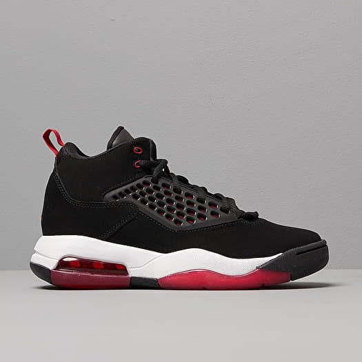 Kids sneakers and shoes Jordan Maxin 200 GS Black Gym Red White Footshop