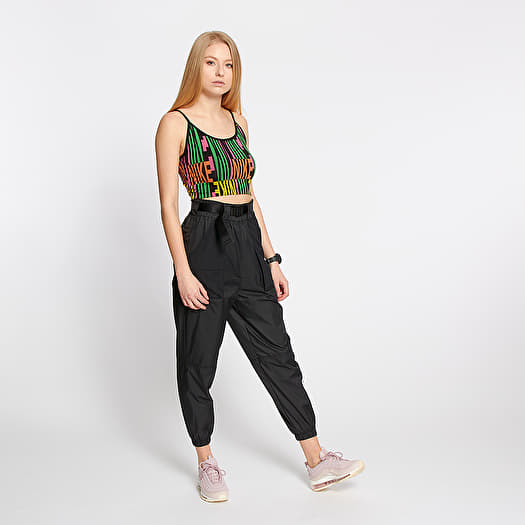 Pants Nike Sportswear Swoosh Woven Pants Black/ White Footshop