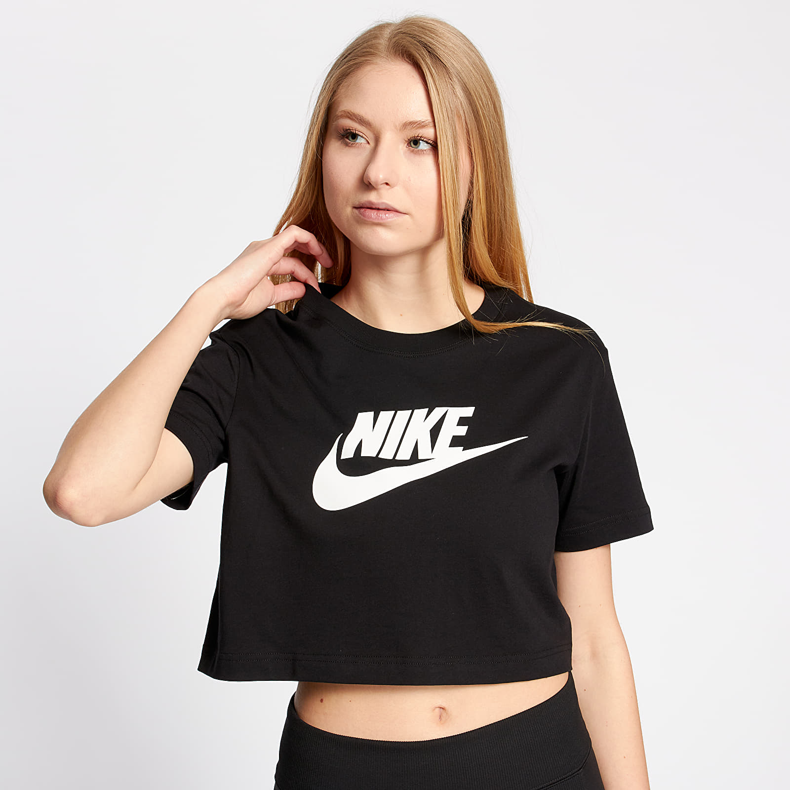 Μπλούζες Nike Sportswear Tee Black/ White