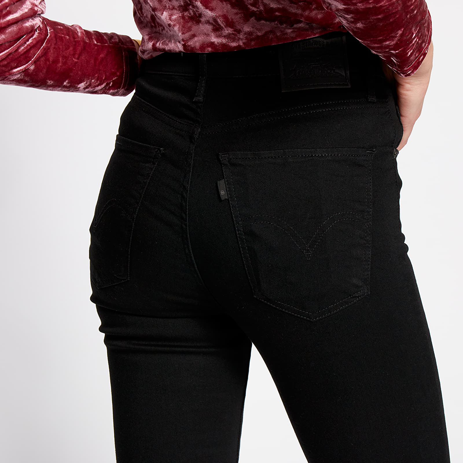 Pants Levi's Mile High Super Skinny Jeans Black