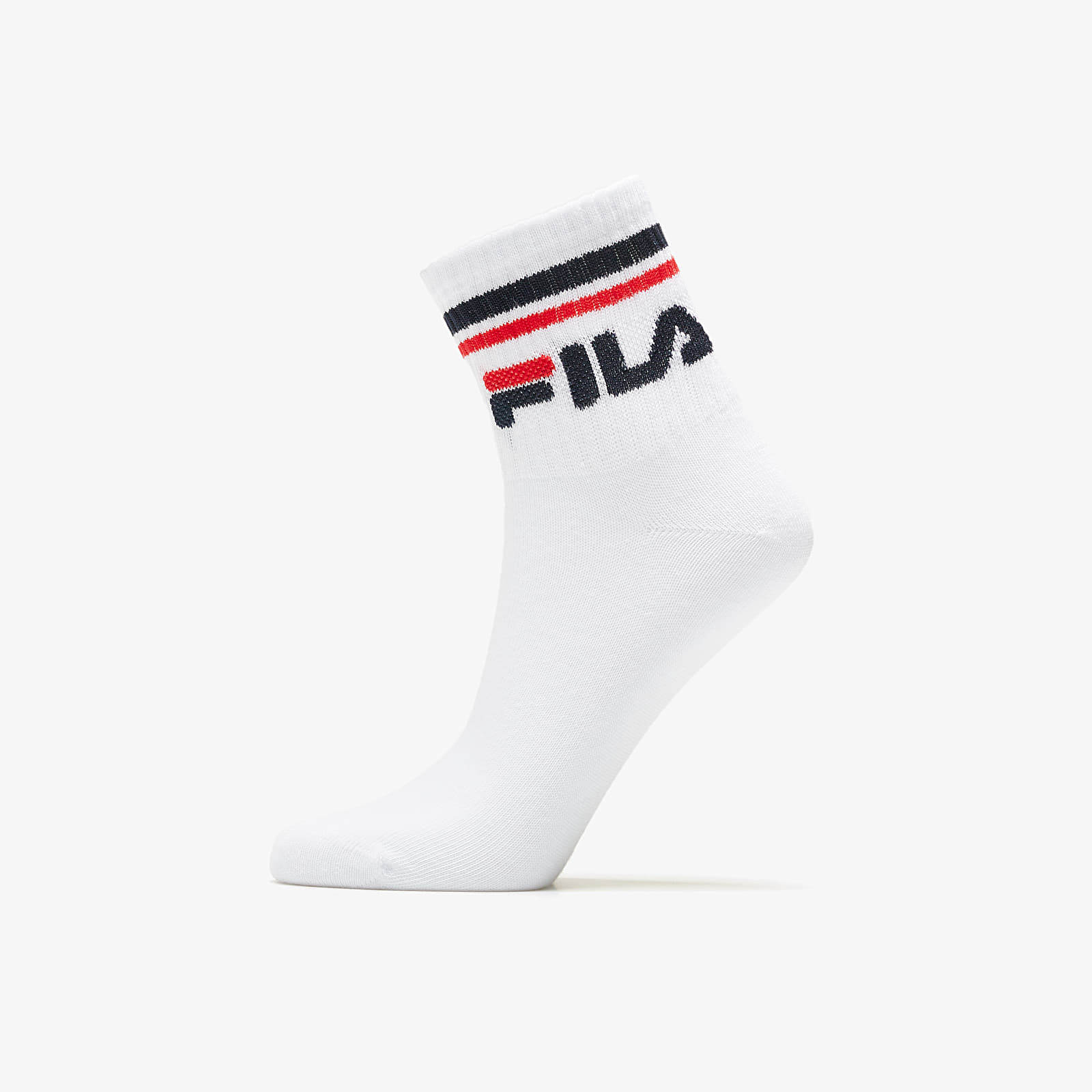 Socks FILA Calza Quarter 3-Pack Socks White