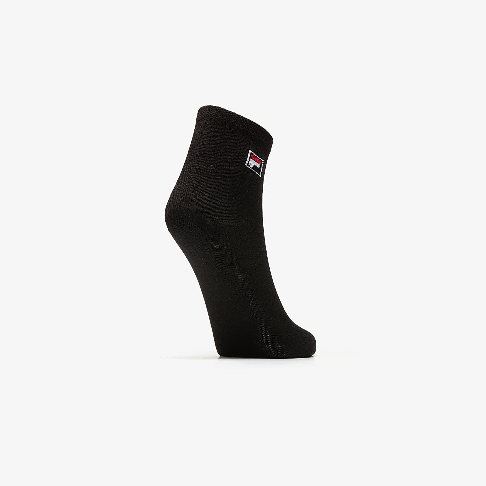 Ponožky FILA Calza Quarter 3-Pack Socks Black