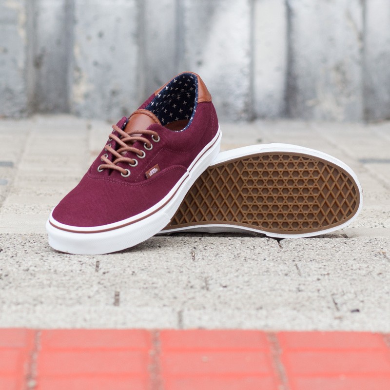 Vans era 59 burgundy discount