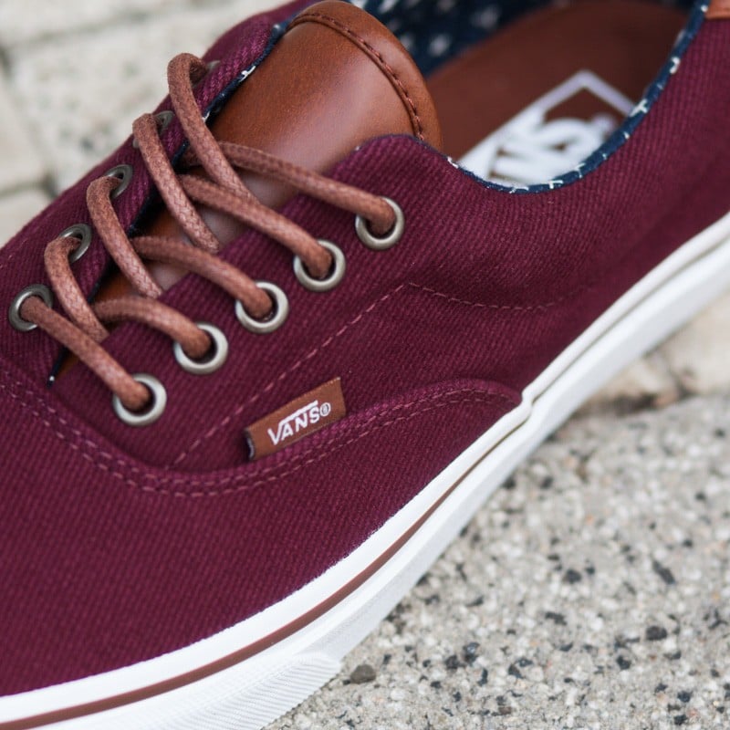 Vans era 59 discount burgundy