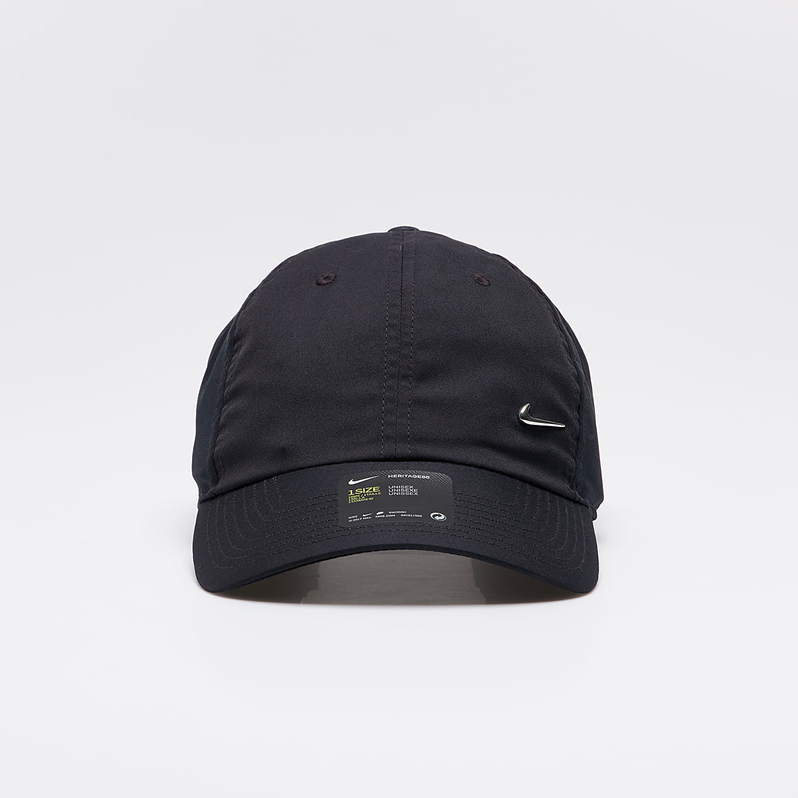Casquette nike swoosh metal noir 2025