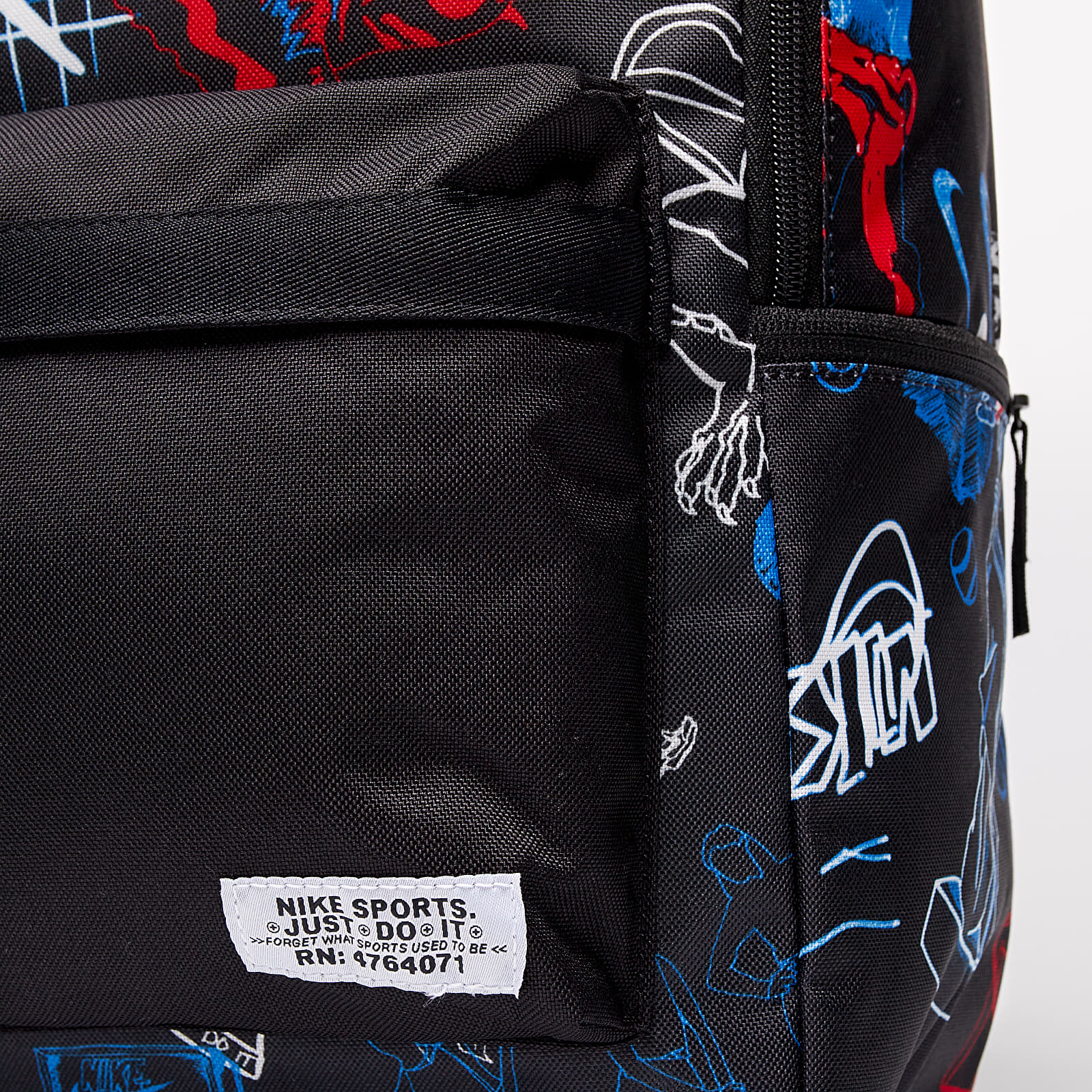 Backpacks Nike Heritage Backpack - 2.0 SP AOP Black/ Black/ White