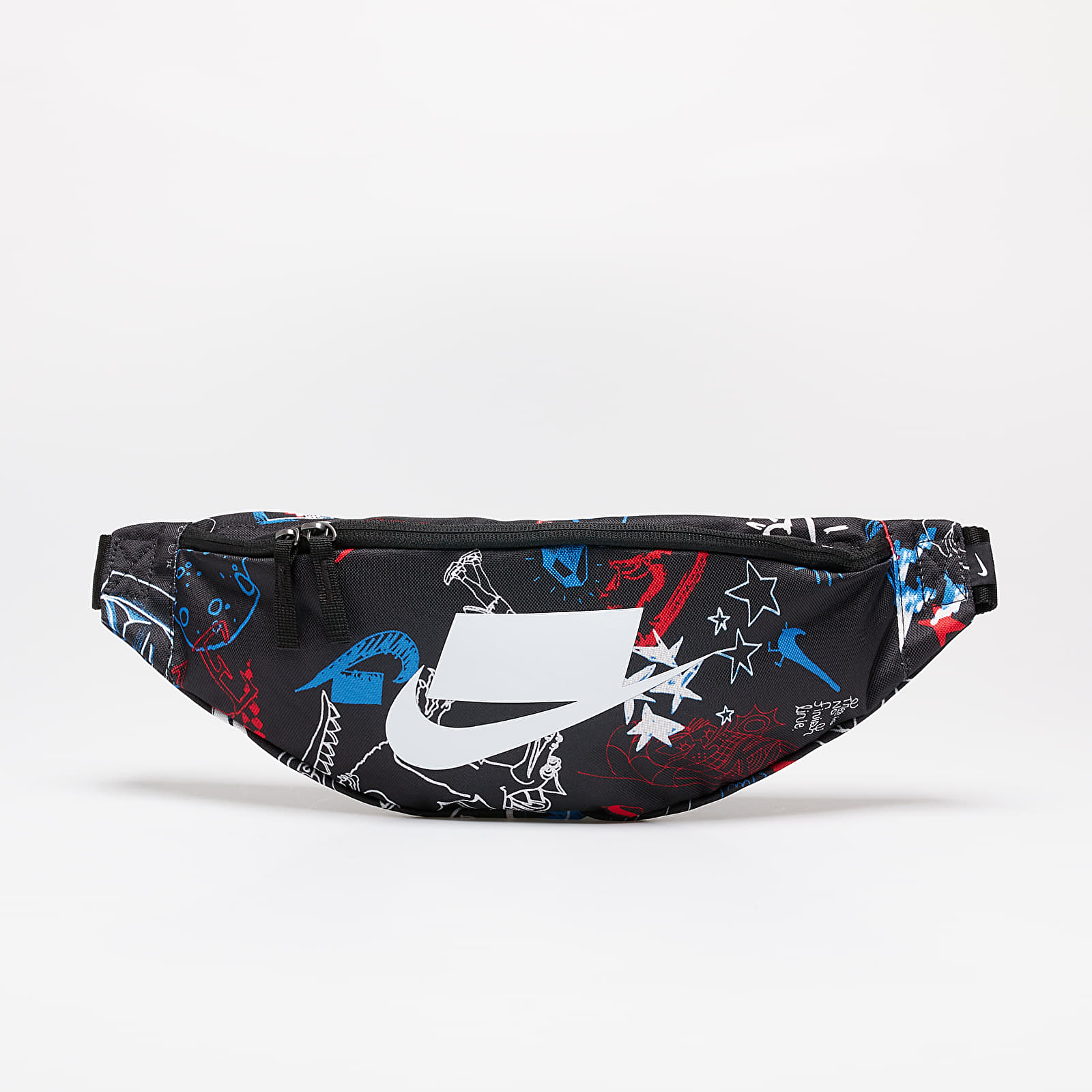 Hip bags Nike Heritage Hip Pack Black/ Black/ White