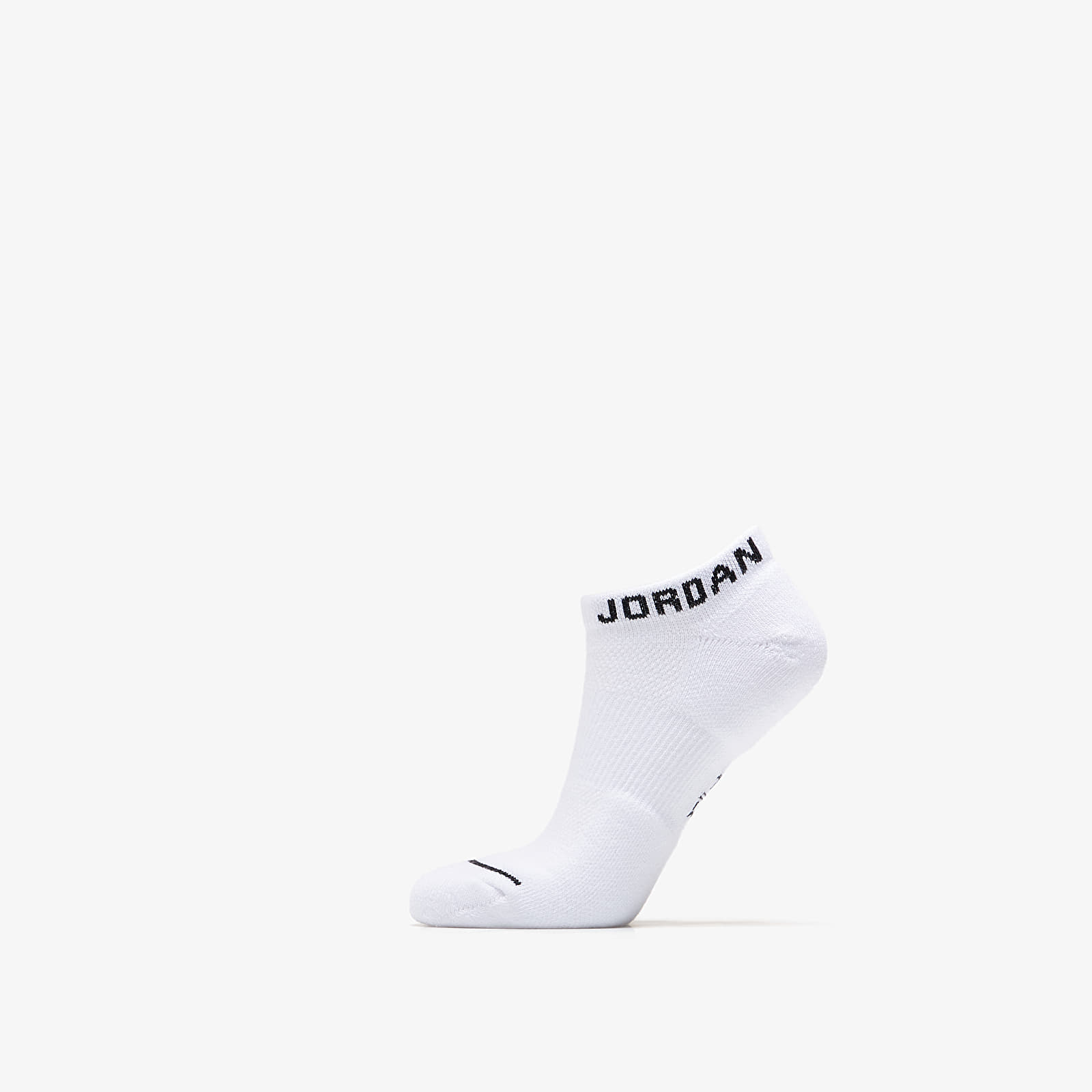 Calzetti Jordan Everyday Max NS Socks 3-Pack Black/ White/ Gym Red