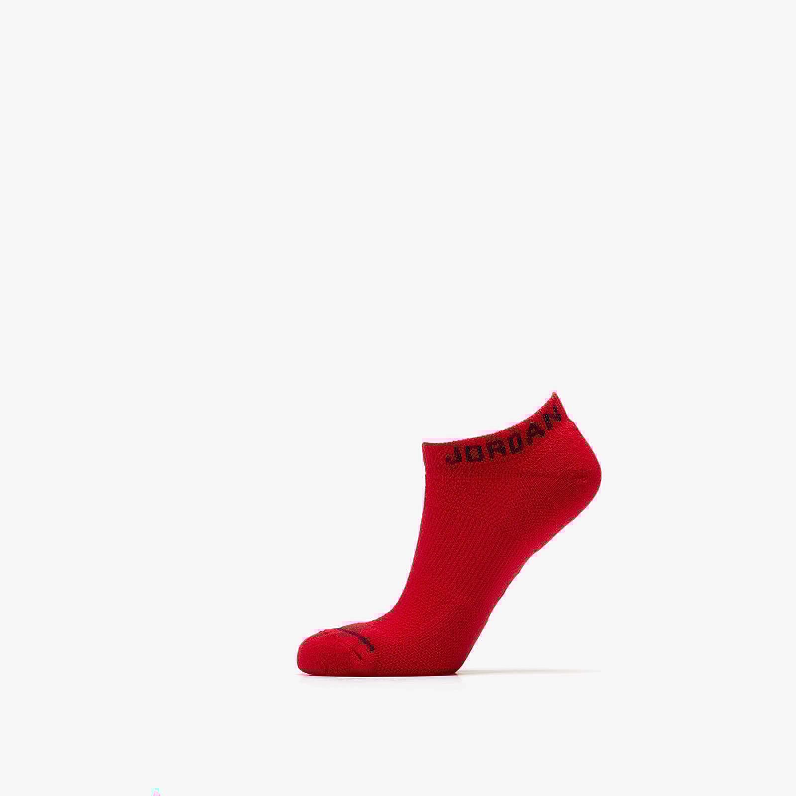 Calzetti Jordan Everyday Max NS Socks 3-Pack Black/ White/ Gym Red