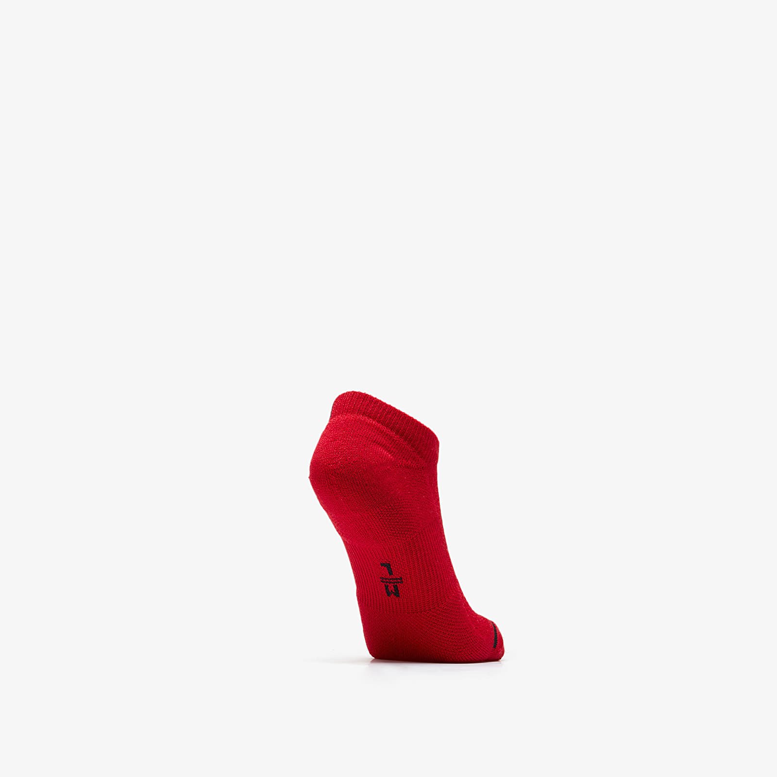 Calzetti Jordan Everyday Max NS Socks 3-Pack Black/ White/ Gym Red