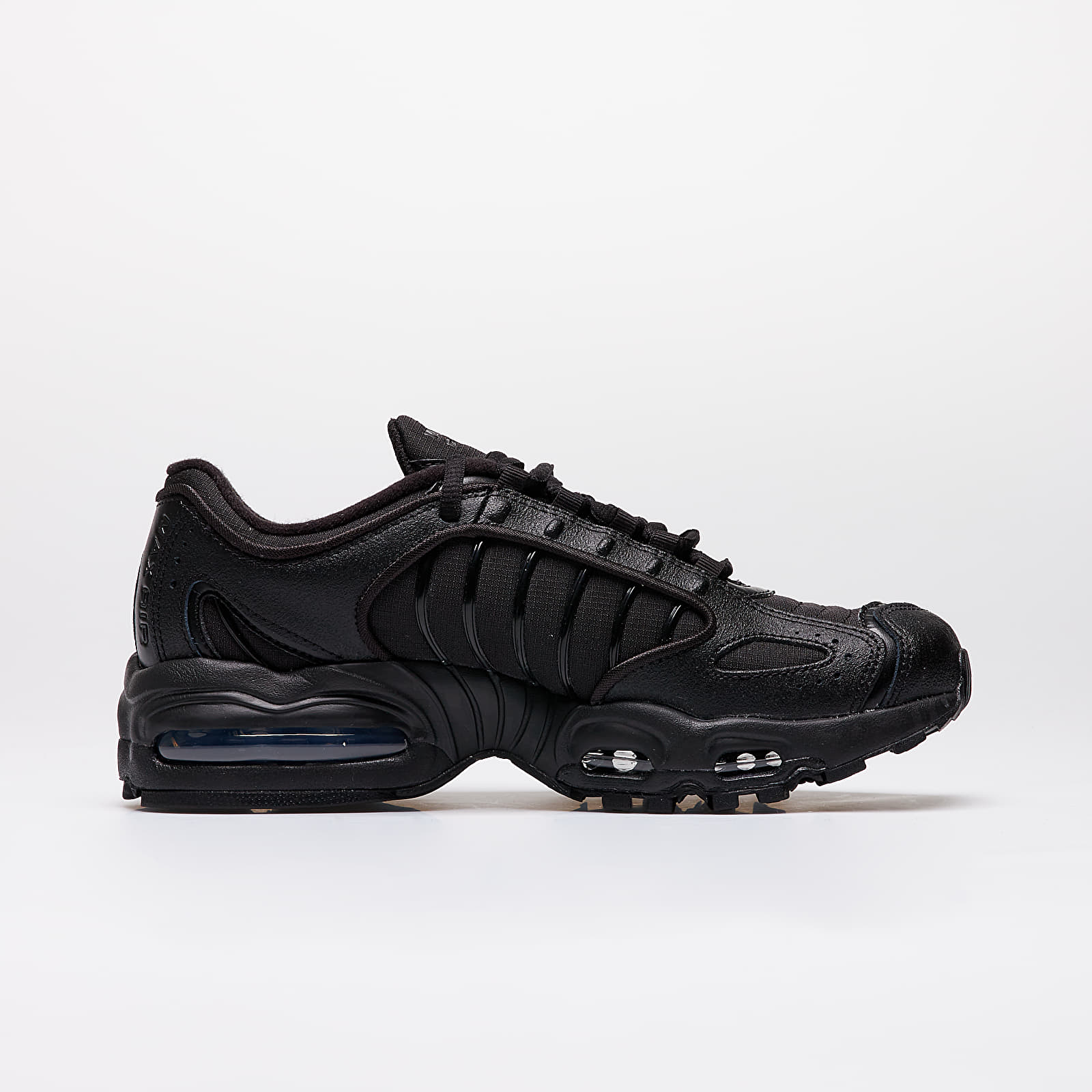 Kids sneakers and shoes Nike Air Max Tailwind IV GS Black Black Black Footshop
