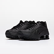 Sneaker und Schuhe fur Kinder Nike Shox R4 GS Black Black Black White Footshop