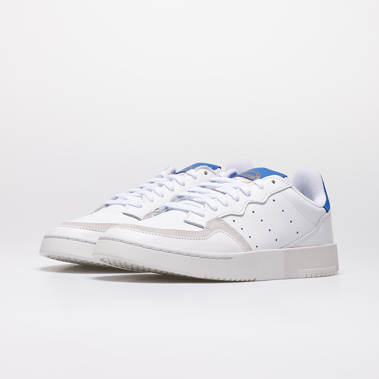Men s shoes adidas Supercourt Ftw White Ftw White Royal Blue Footshop