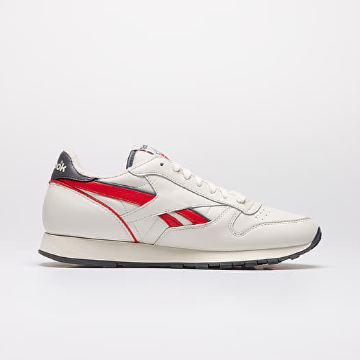 Men s shoes Reebok Classic Leather MU Chalk Radiant Red True Grey 7 Footshop
