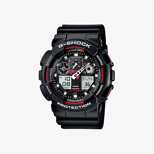 G shock black red hot sale