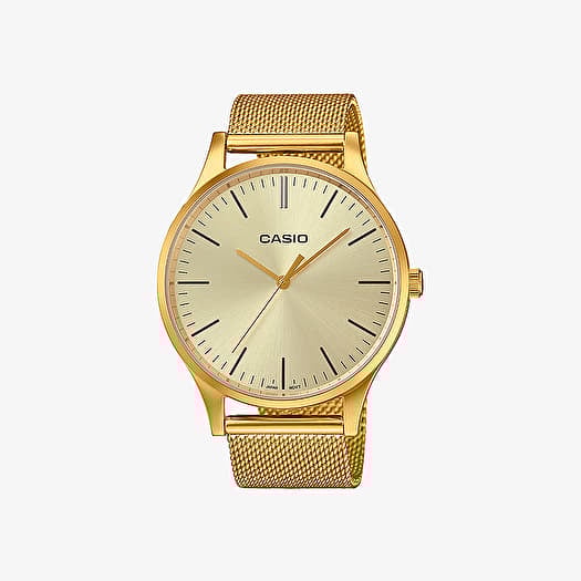 Armbanduhren Casio LTP E140G 9AEF Watch Gold Footshop