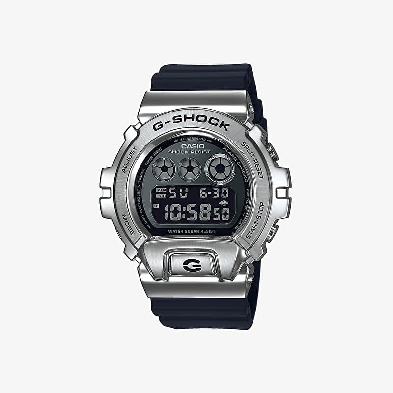 Casio G-Shock Premium GM-6900-1ER Watch Silver/ Black | Footshop