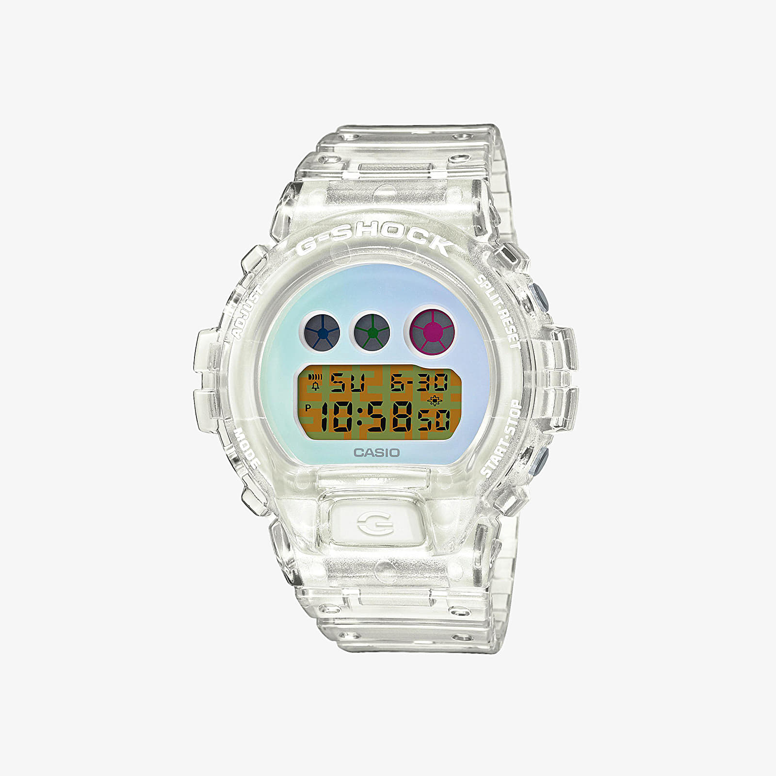 Часовници Casio G-Shock 25th Anniversary Limited Edition DW-6900SP-7ER Watch Transparent