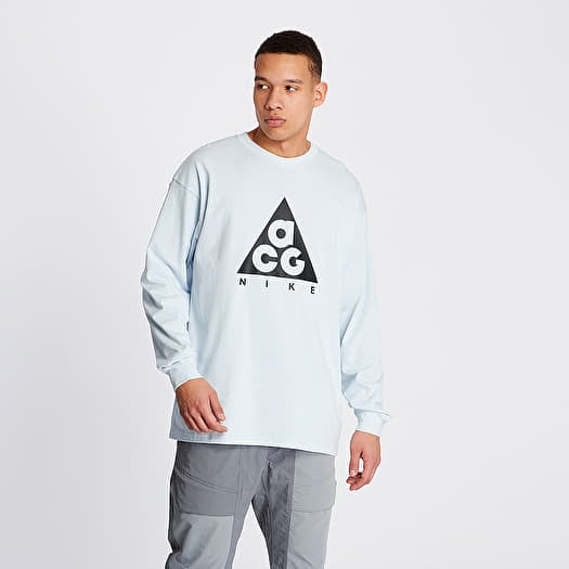 T-shirts Nike ACG Logo Long Sleeve Tee Blue Tint/ Black