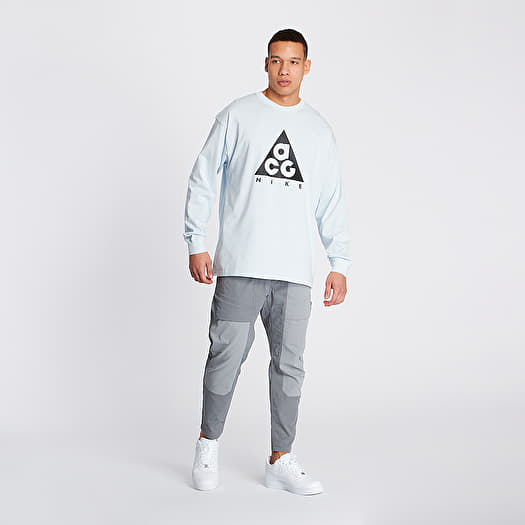 T-shirts Nike ACG Logo Long Sleeve Tee Blue Tint/ Black