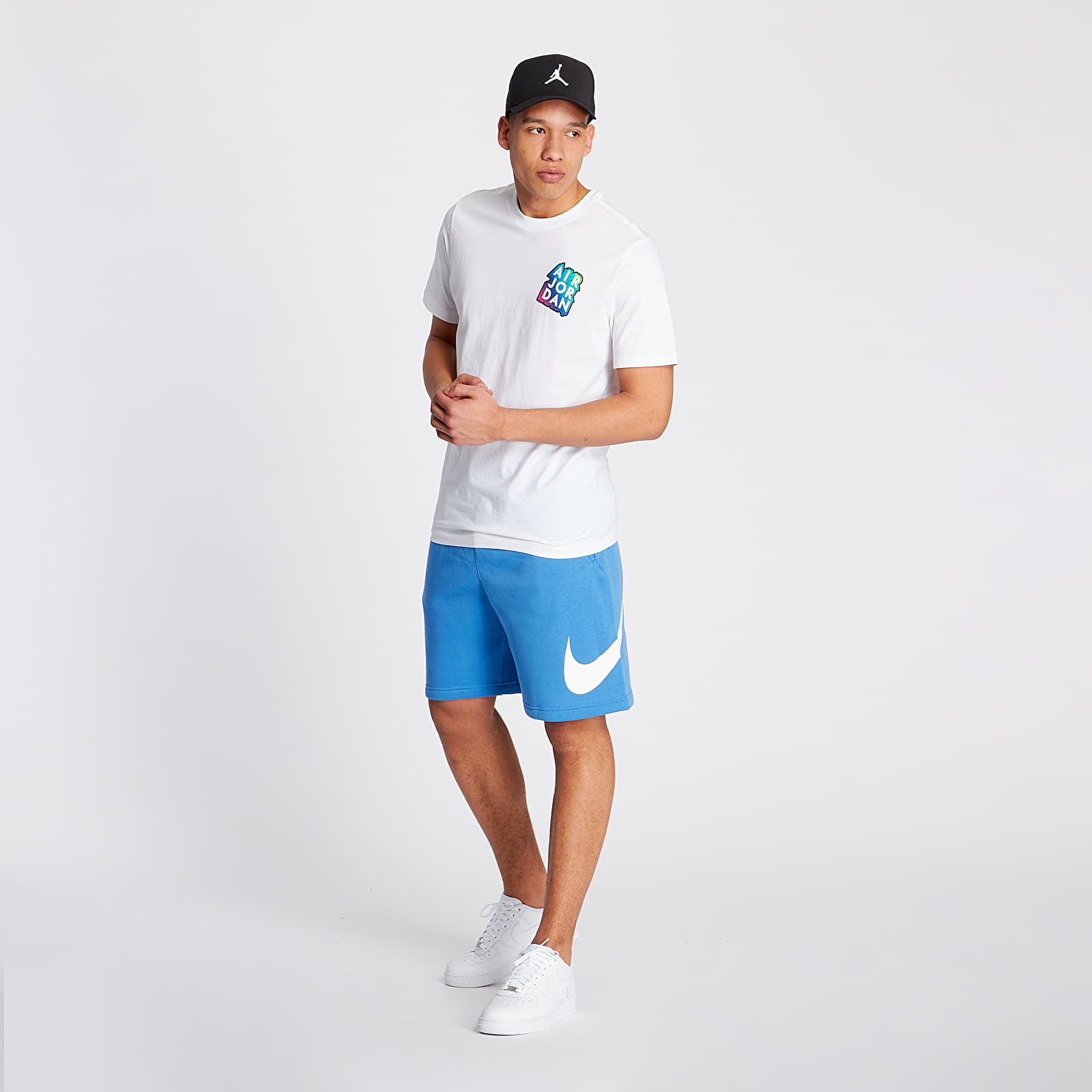 T-Shirts Jordan Brand Sticker Mash Tee White
