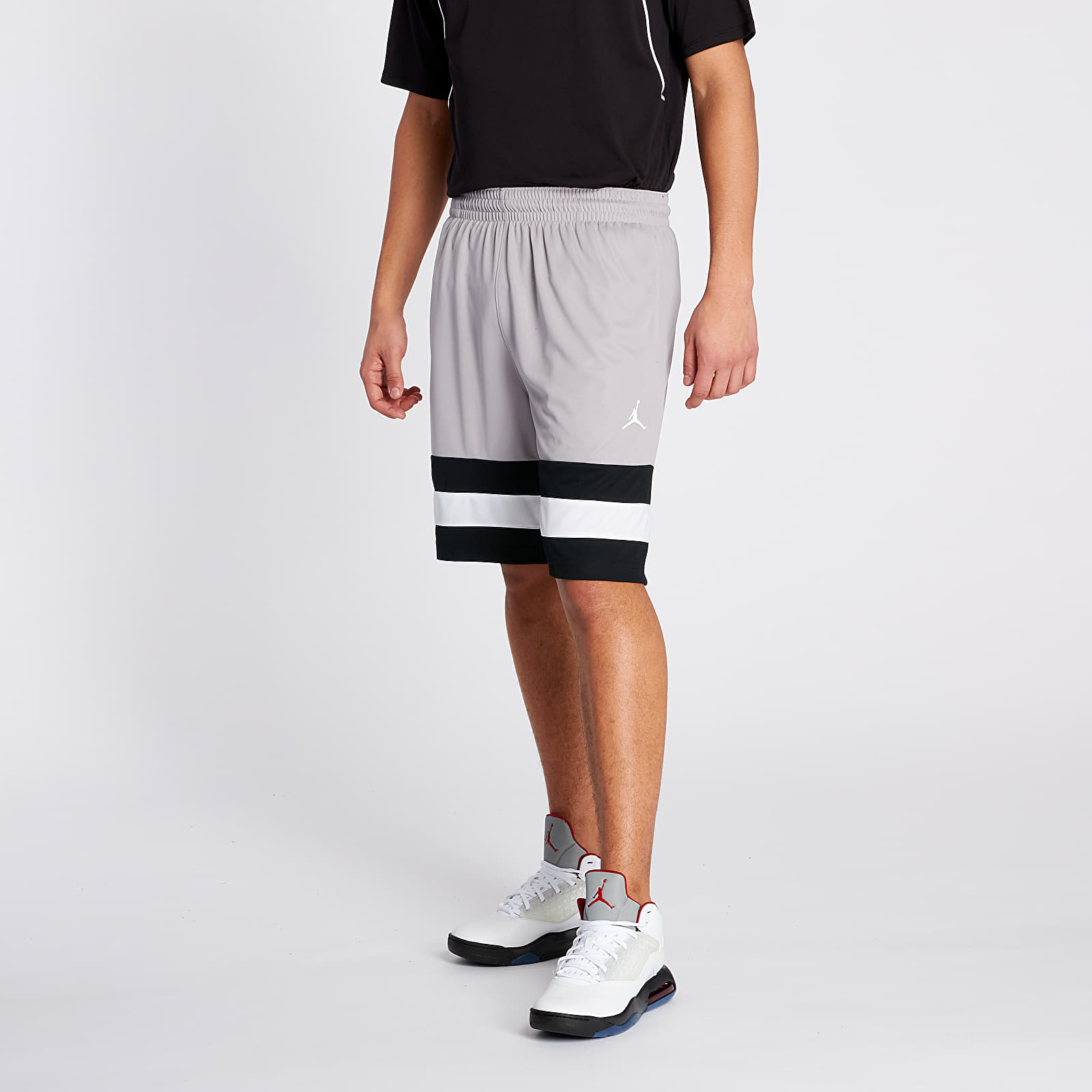Šortky Jordan Jumpman Basketball Shorts Atmosphere Grey/ Black/ White/ White
