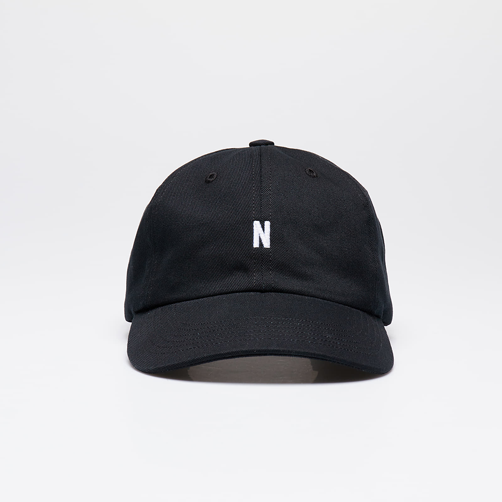 Šiltovky Norse Projects Twill Sports Cap Black