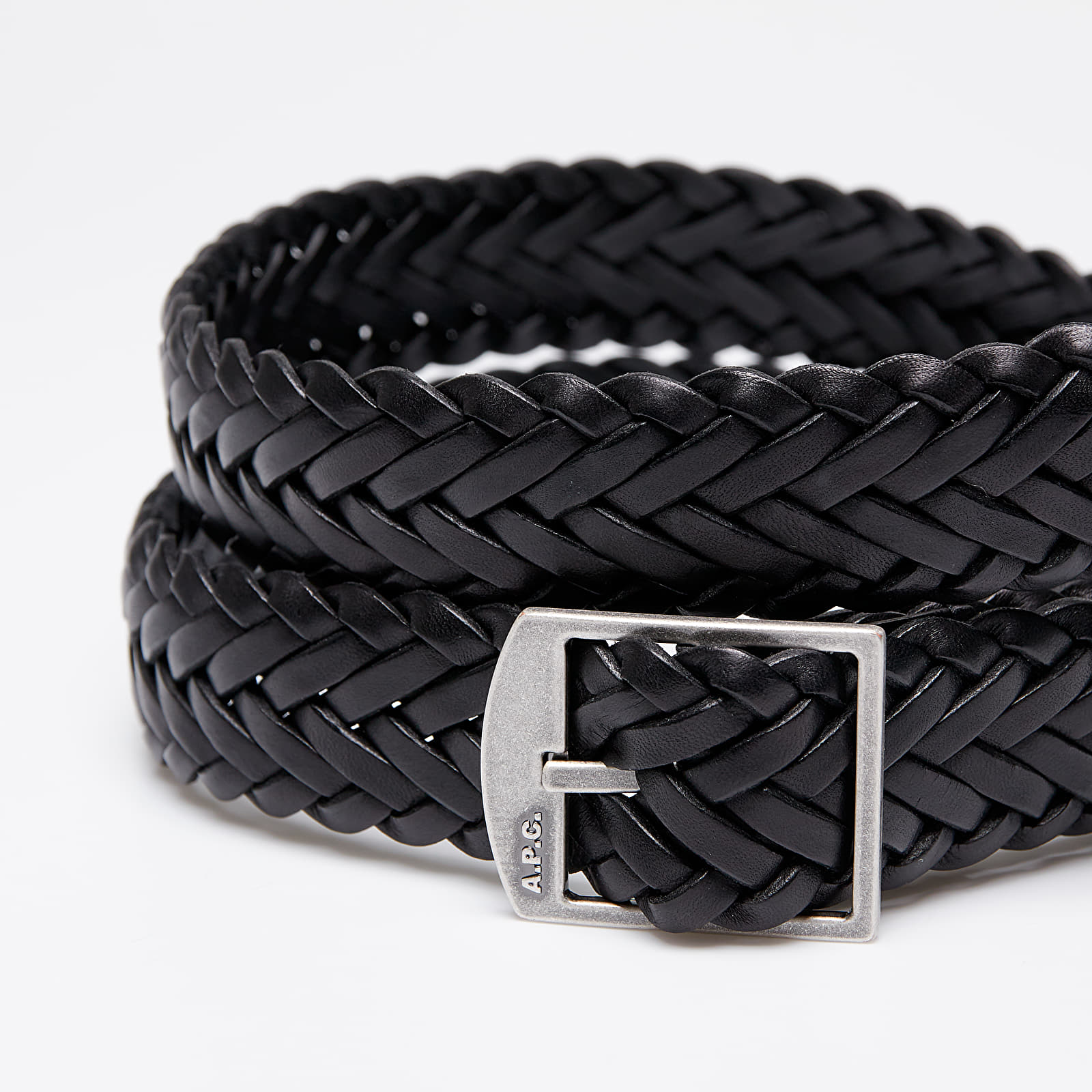 Belts A.P.C. Leather Belt Black