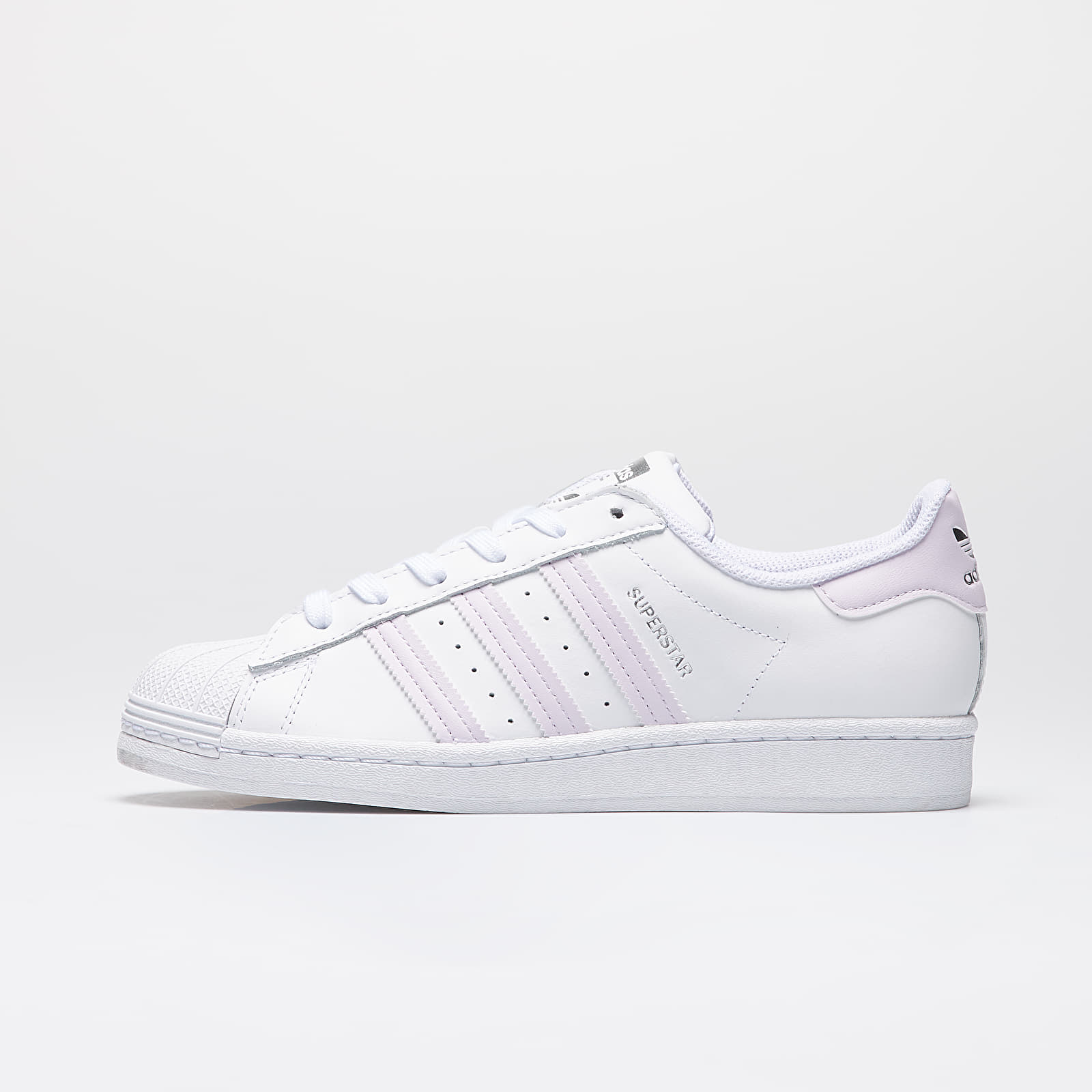 Дамски кецове и обувки adidas Superstar W Ftw White/ Purple Tint/ Silver Metalic