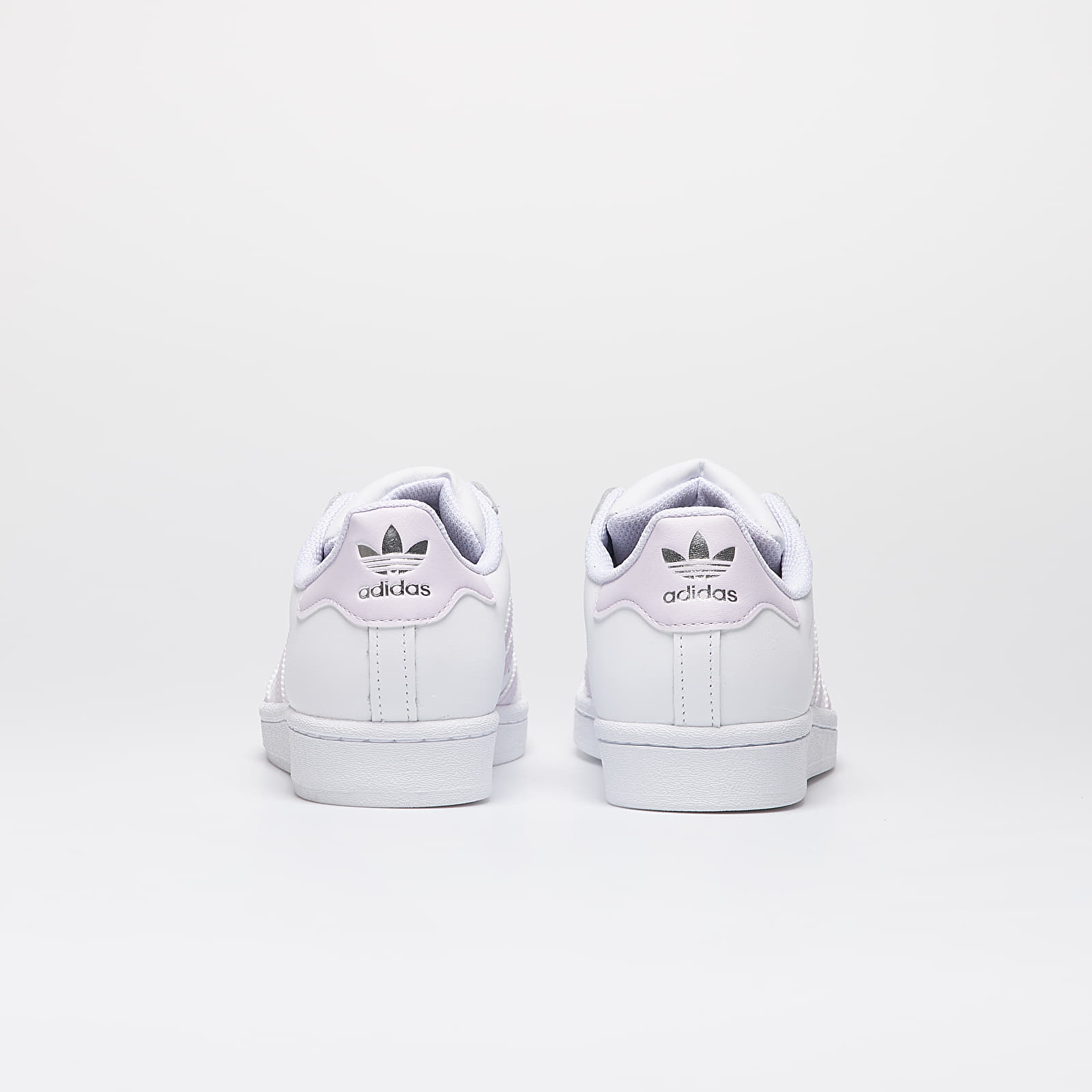 Scarpe donna adidas Superstar W Ftw White/ Purple Tint/ Silver Metalic