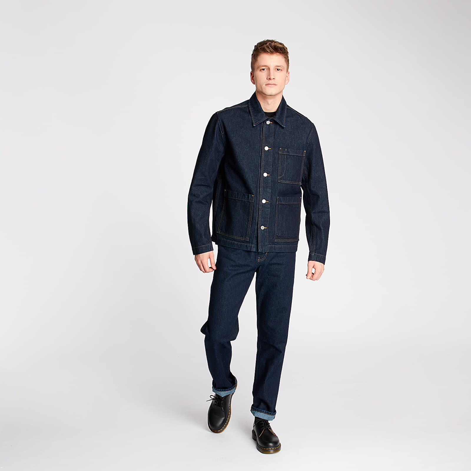 Norse projects denim best sale jacket