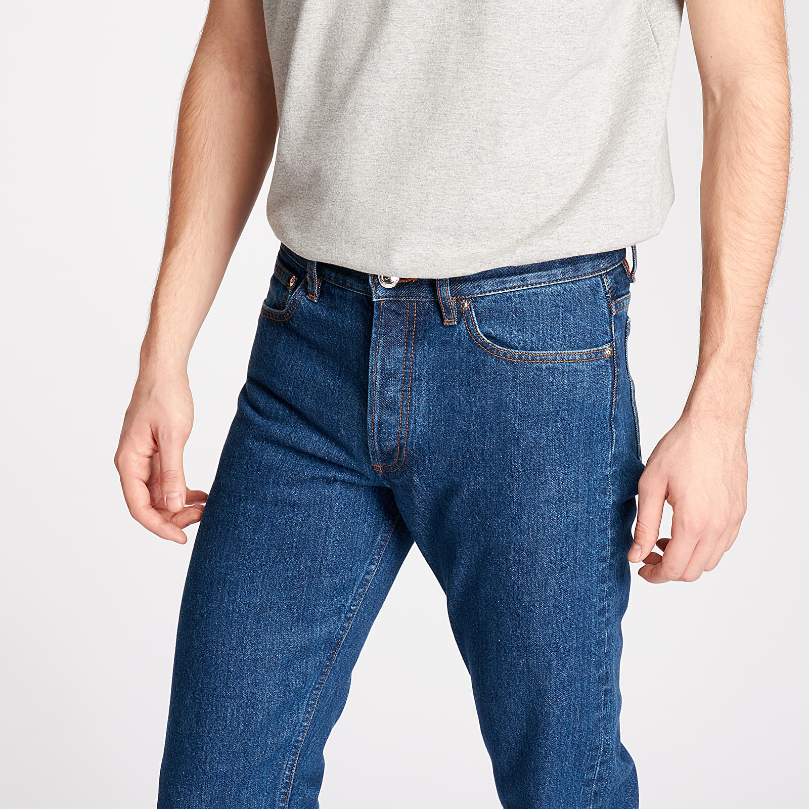 Nohavice A.P.C. Petit New Standard Jeans Dark Blue