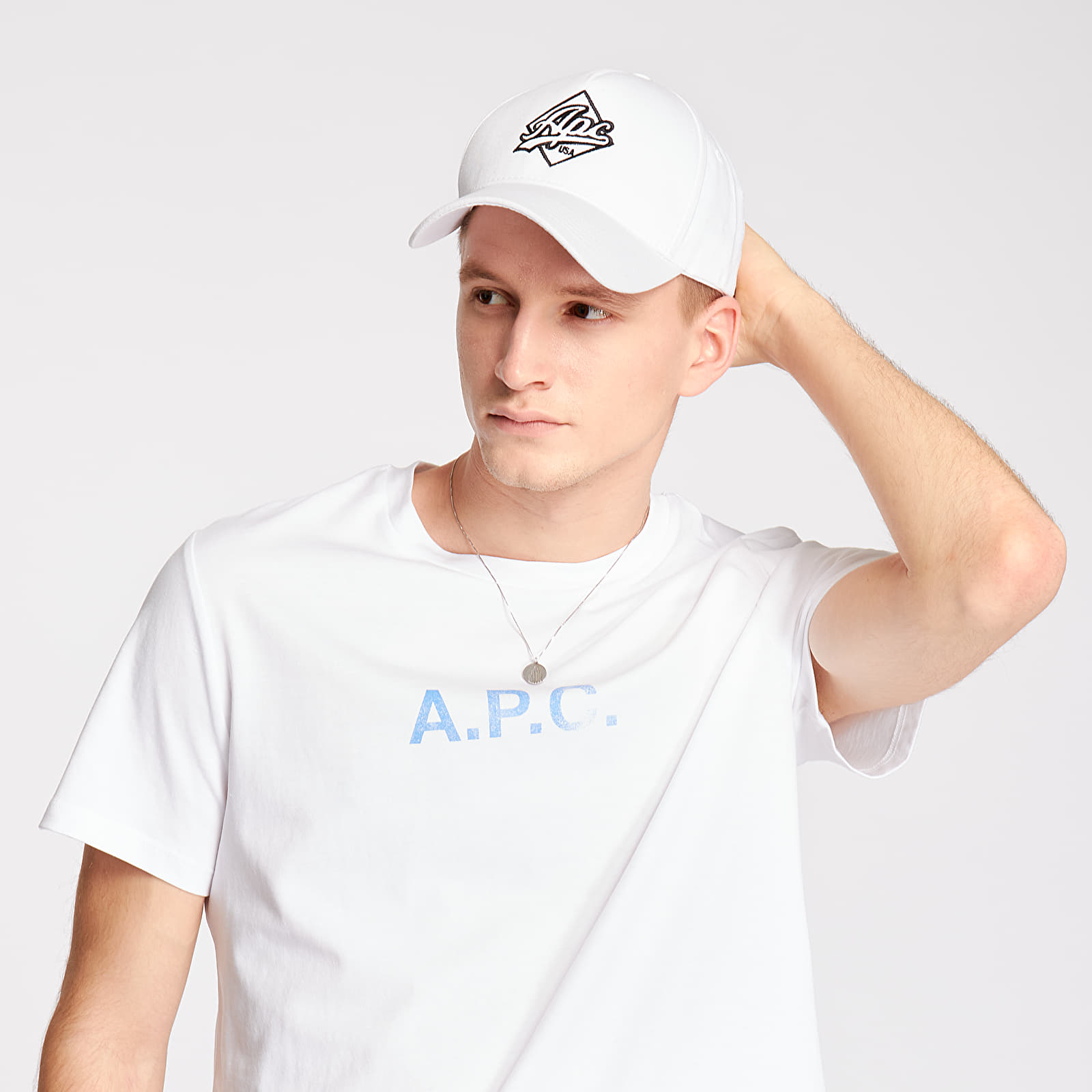 T-shirts A.P.C. Stamp Tee White