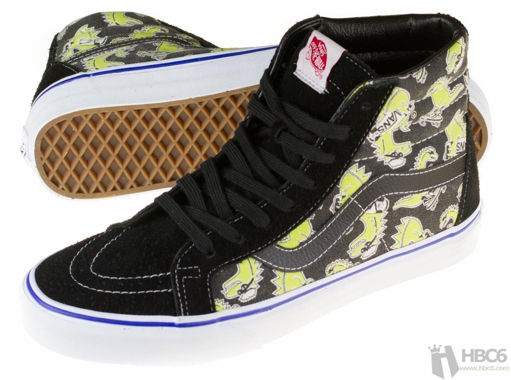 Vans sk8 hotsell hi dinosaur