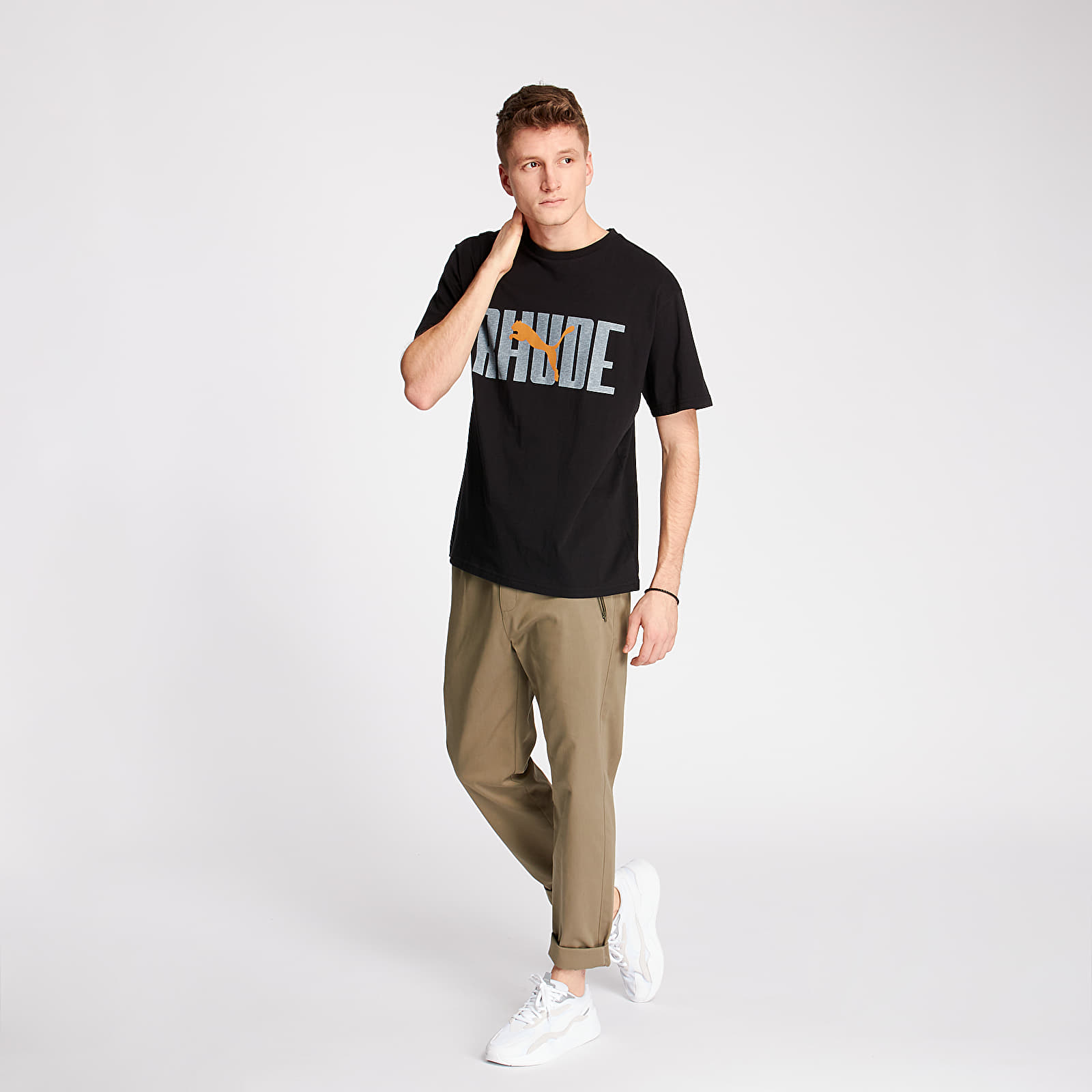 T-Shirts Puma x Rhude Graphic Tee Puma Black