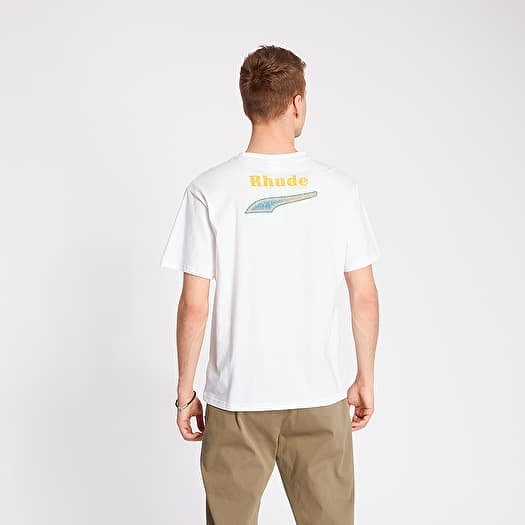 T shirts Puma x Rhude Graphic Tee White Footshop