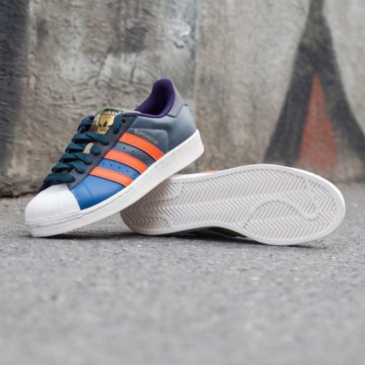 Men s shoes adidas Superstar Oddity Pack Dark Marine Collegiate Orange Gold Met. Footshop