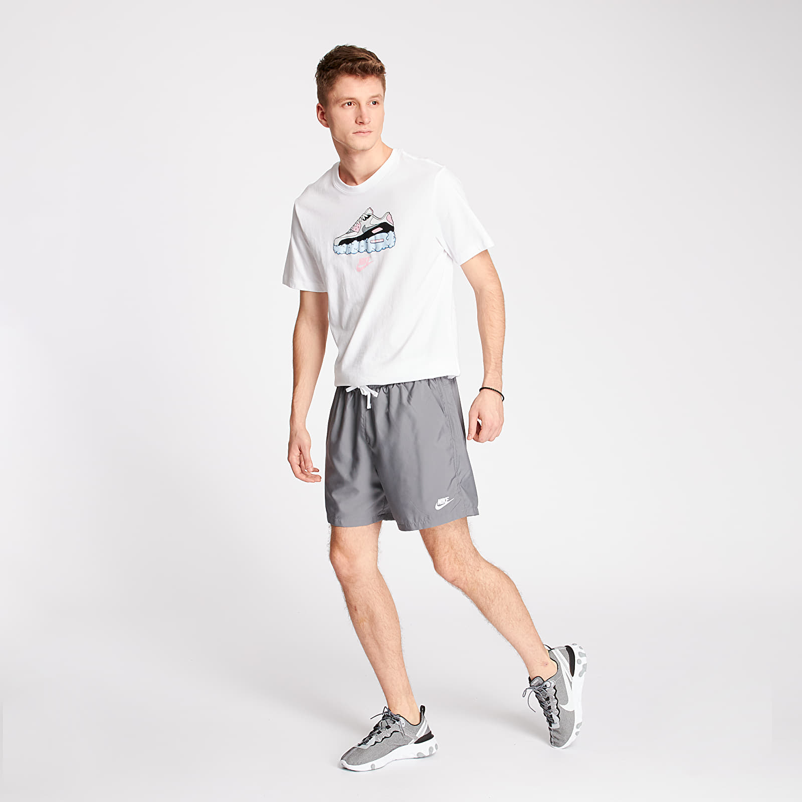 Nike woven shorts grey clearance