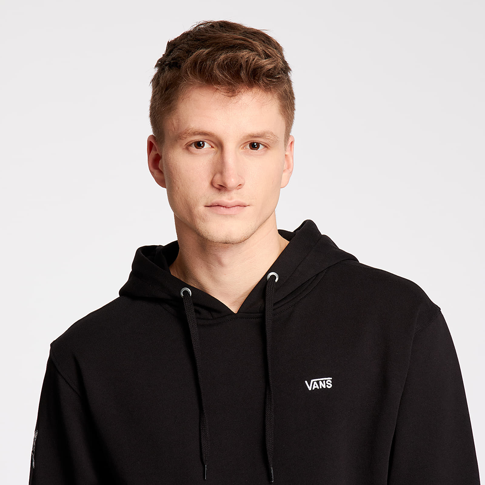 Vans small logo on sale hoodie