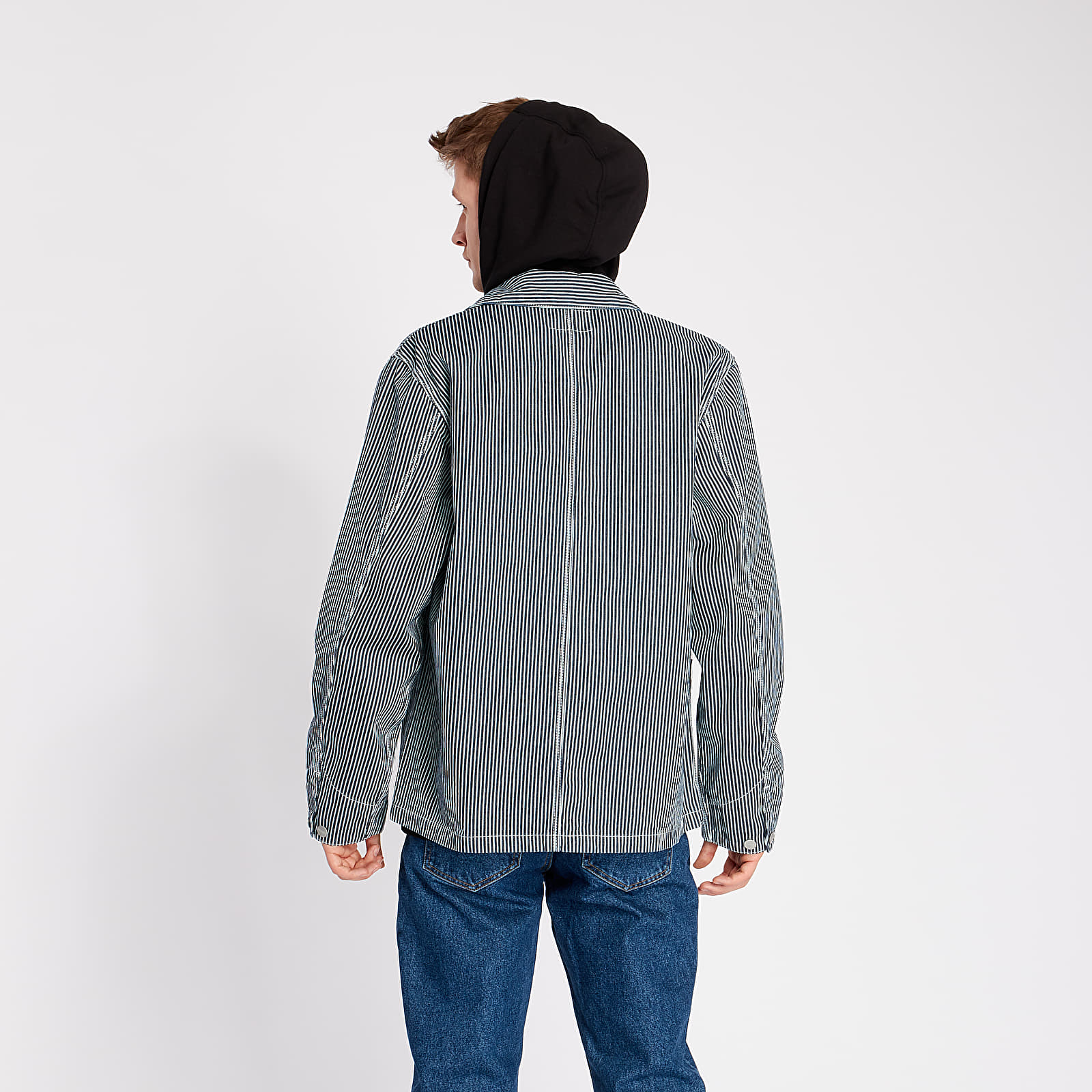 Bundy Carhartt WIP Michigan Coat Blue/ White
