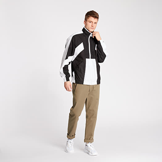 Puma jacket black and white discount