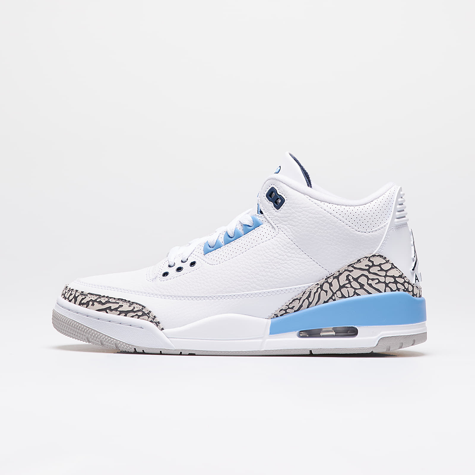 Men s shoes Air Jordan 3 Retro White Valor Blue Tech Grey Footshop