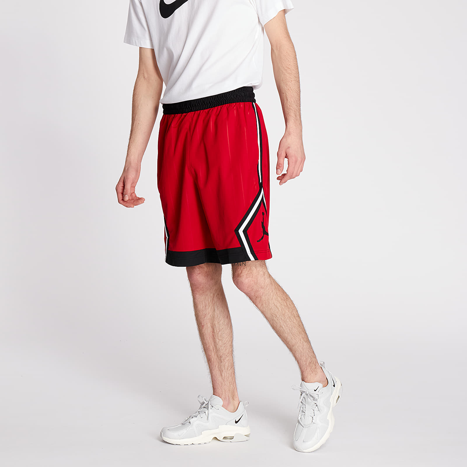 Shorts Jordan Diamond Striped Shorts Gym Red/ Gym Red/ Black/ Black