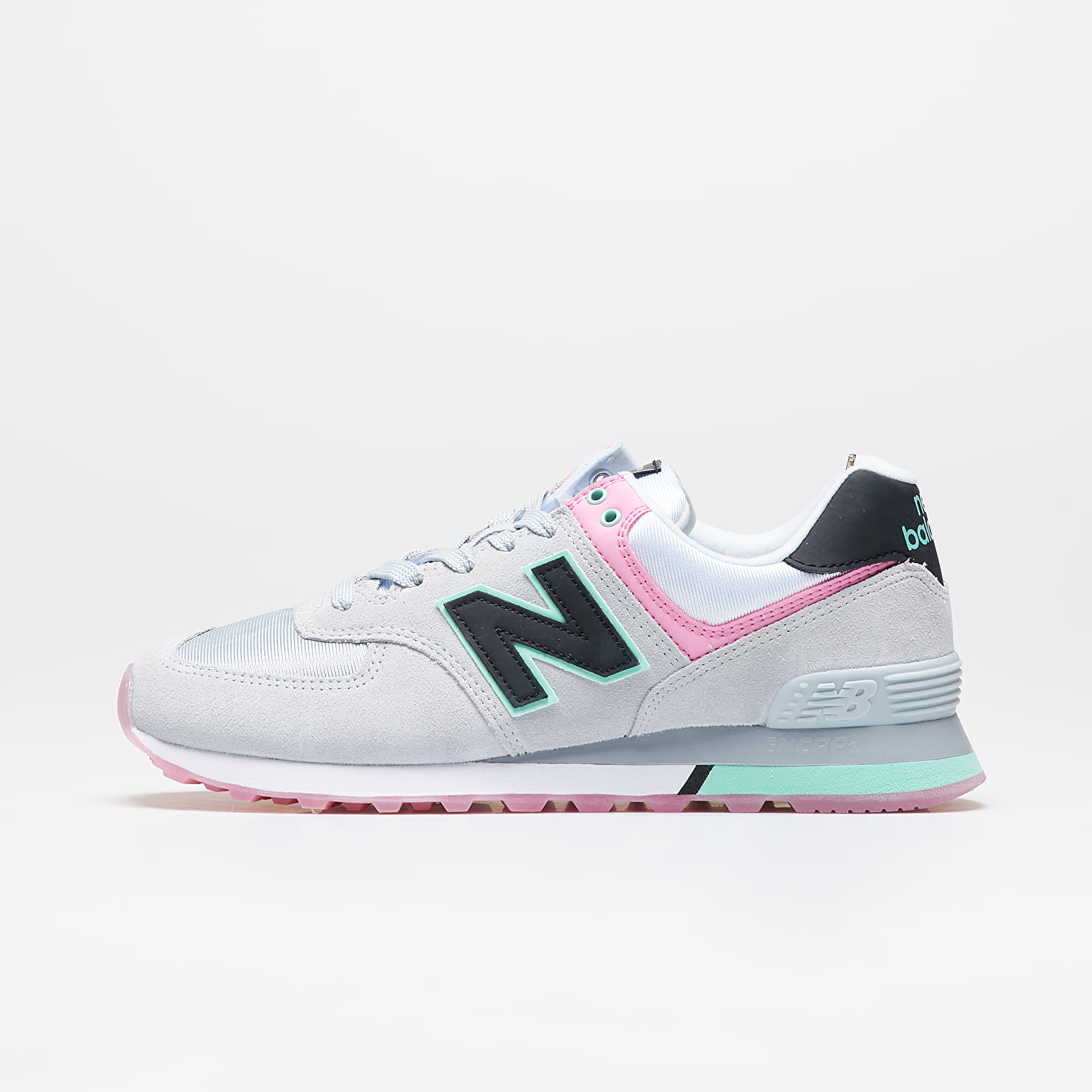 Дамски кецове и обувки New Balance 574 Grey/ Pink