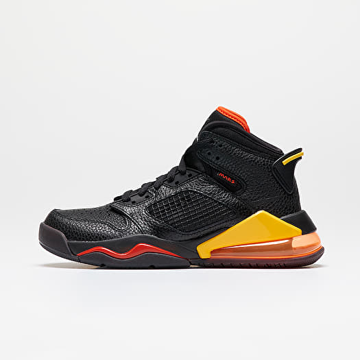 Kids sneakers and shoes Jordan Mars 270 GS Black Black Team Orange Amarillo Footshop