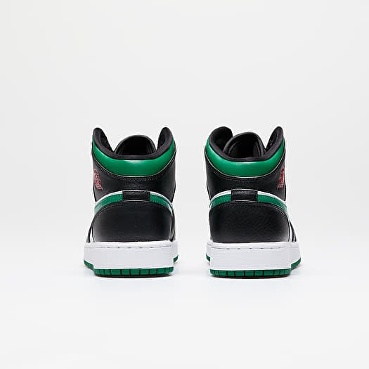 Air jordan 1 outlet mid black/pine green/white/gym red