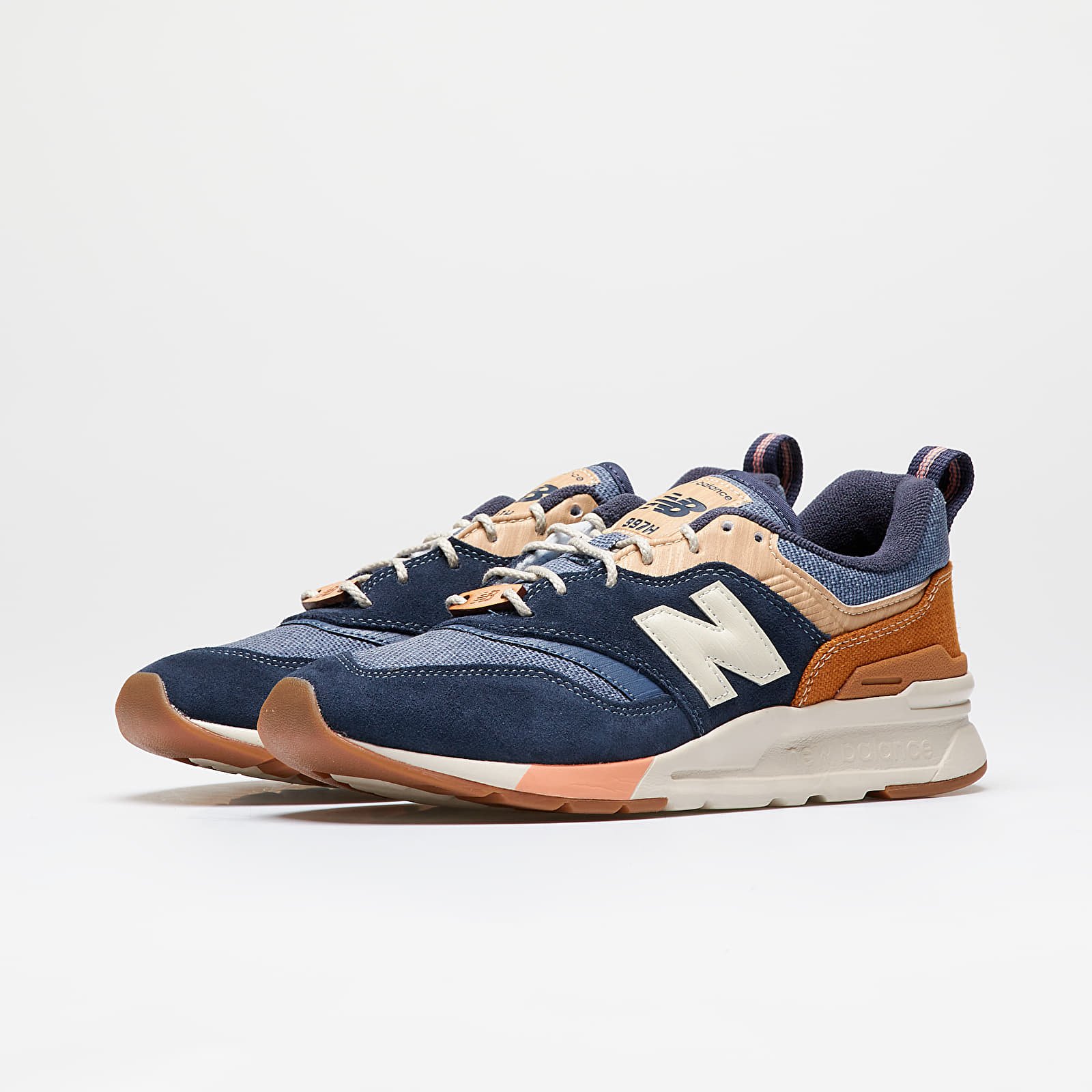 Мъжки кецове и обувки New Balance 997 Navy/ Beige