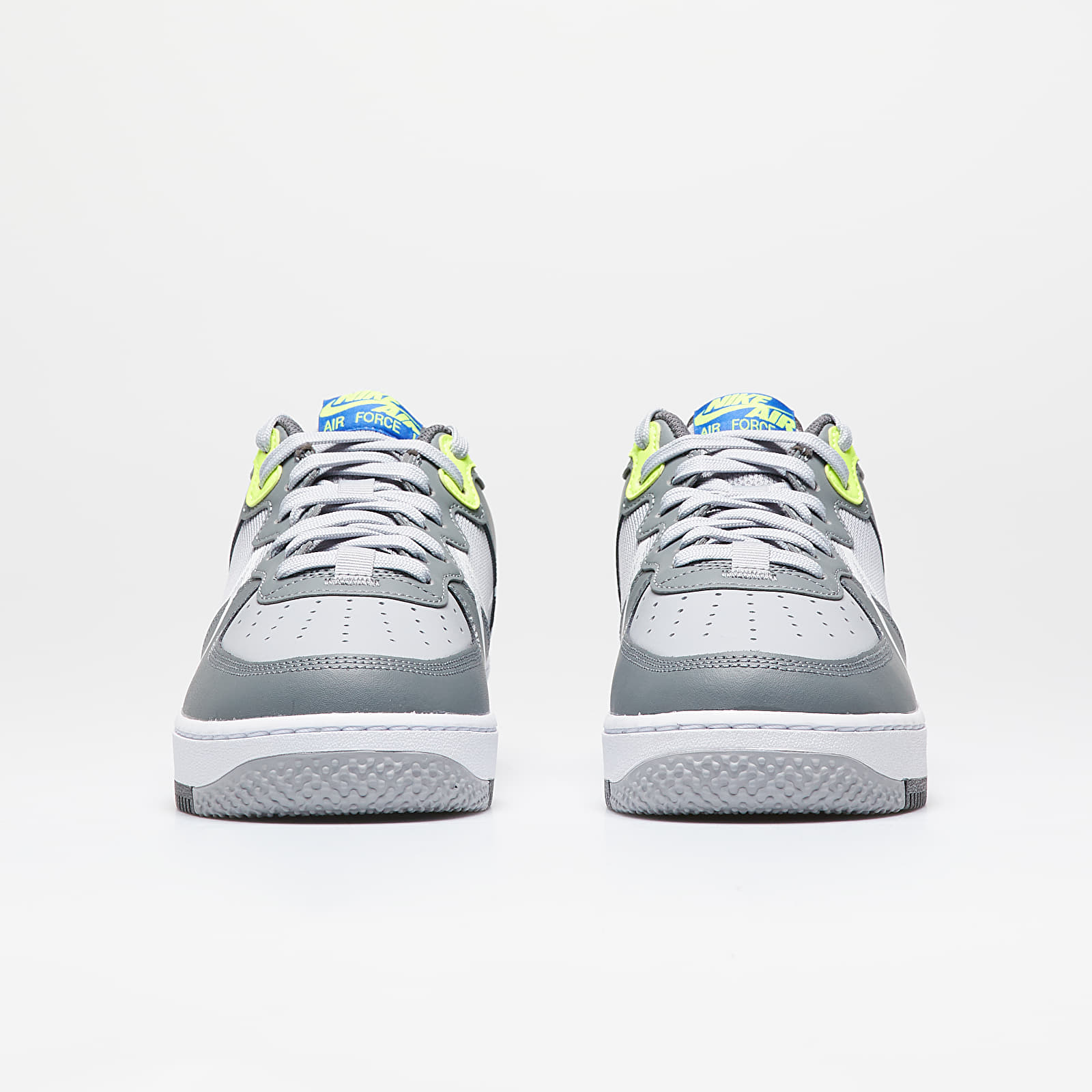 Scarpe uomo Nike Air Force 1 React Wolf Grey/ White-Smoke Grey-Dark Grey