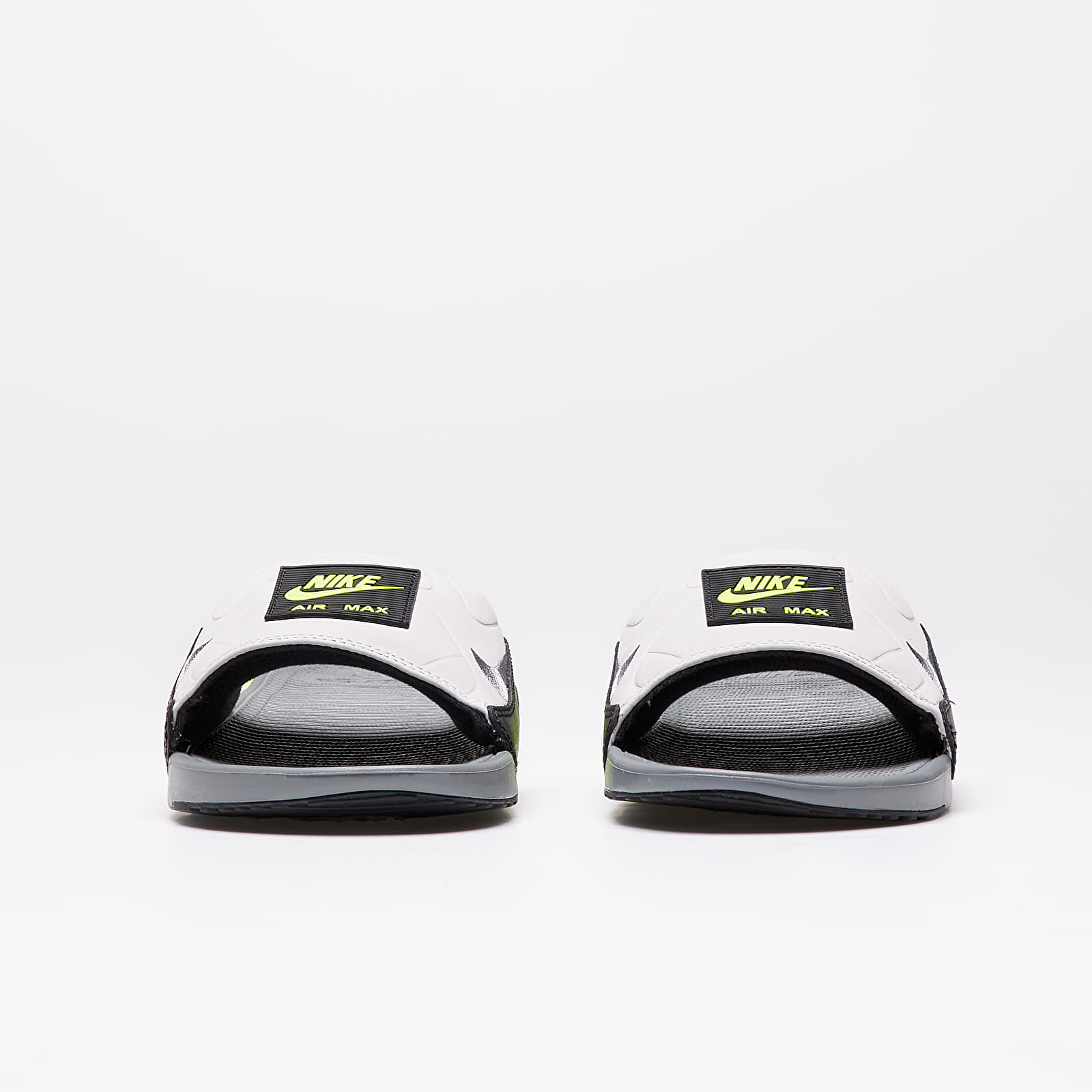 Men s shoes Nike Air Max 90 Slide Smoke Grey Smoke Grey Volt