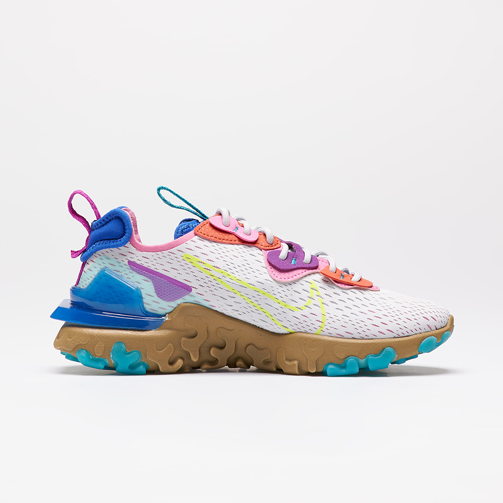 Women's shoes Nike W Nsw React Vision Photon Dust/ Lemon Venom-Hyper Blue